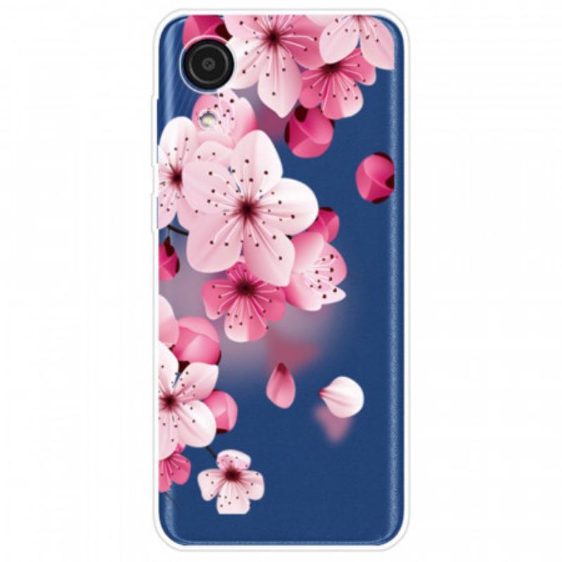 Cover Samsung Galaxy A03 Core Små Lyserøde Blomster