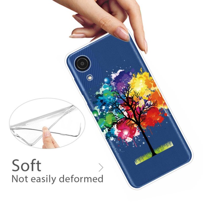 Cover Samsung Galaxy A03 Core Sømløst Akvareltræ