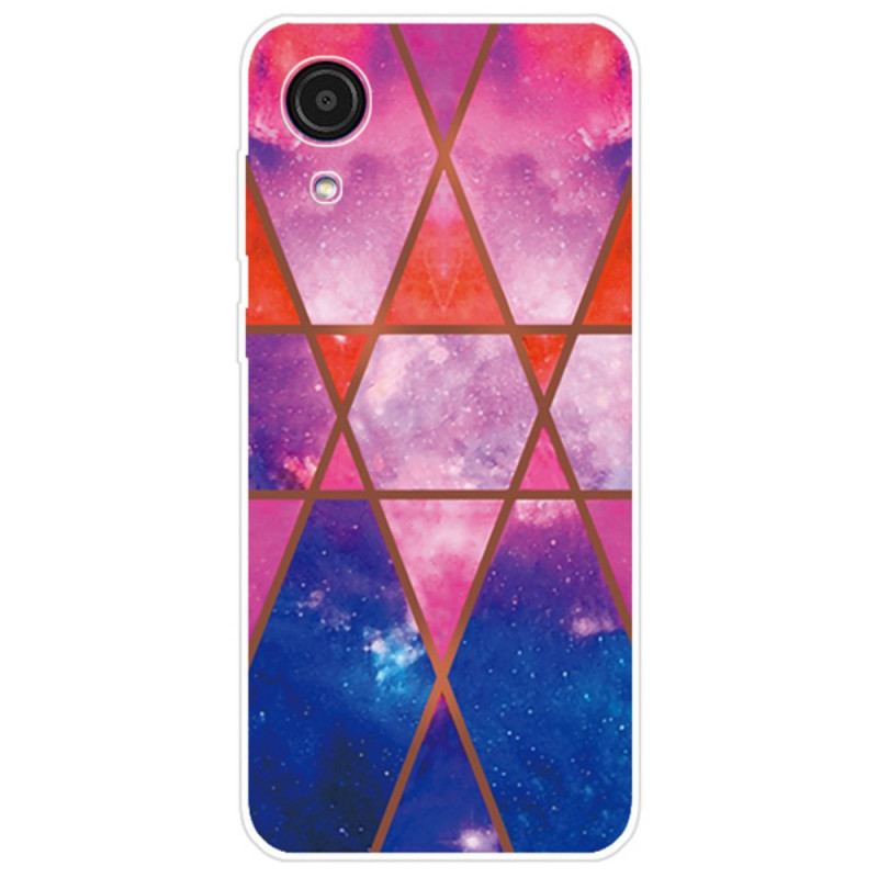 Cover Samsung Galaxy A03 Core Variabel Geometrisk Marmor