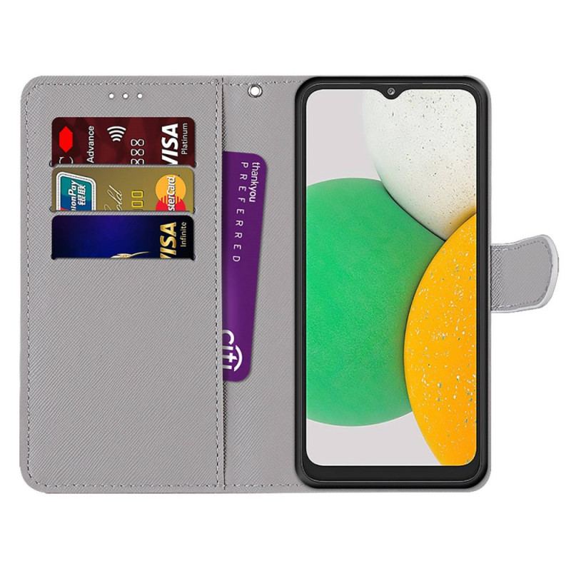 Flip Cover Samsung Galaxy A03 Core Finger Hjerte