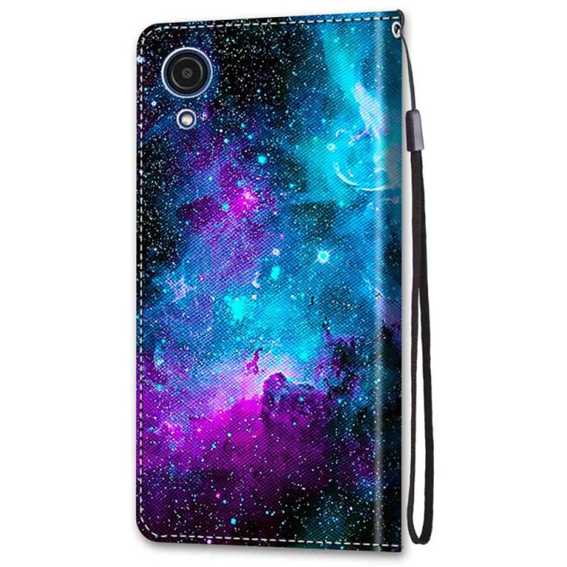 Flip Cover Samsung Galaxy A03 Core Kosmisk Himmel