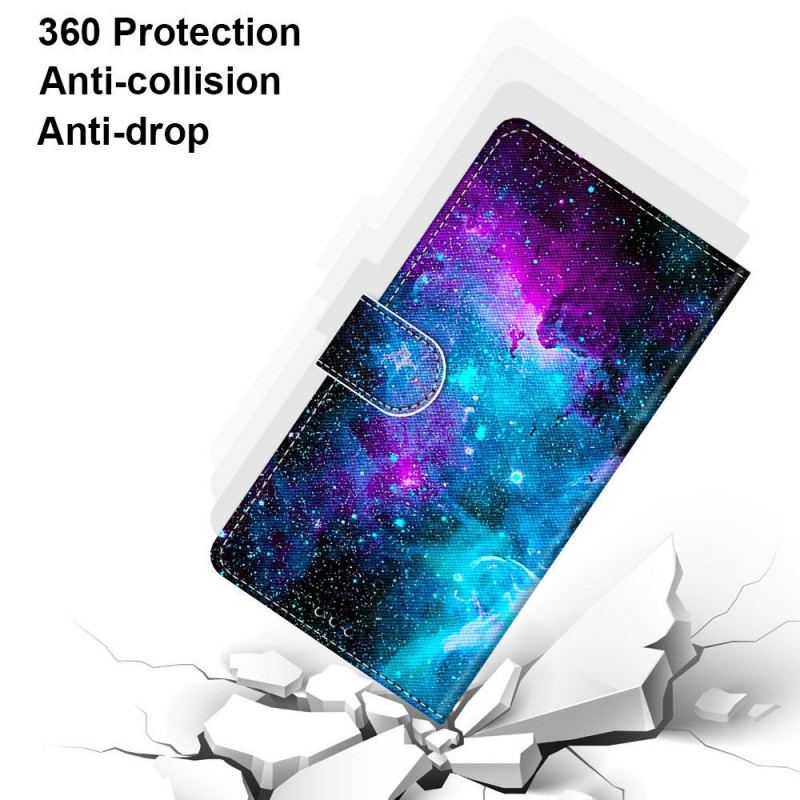 Flip Cover Samsung Galaxy A03 Core Kosmisk Himmel