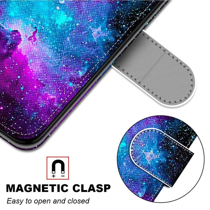 Flip Cover Samsung Galaxy A03 Core Kosmisk Himmel