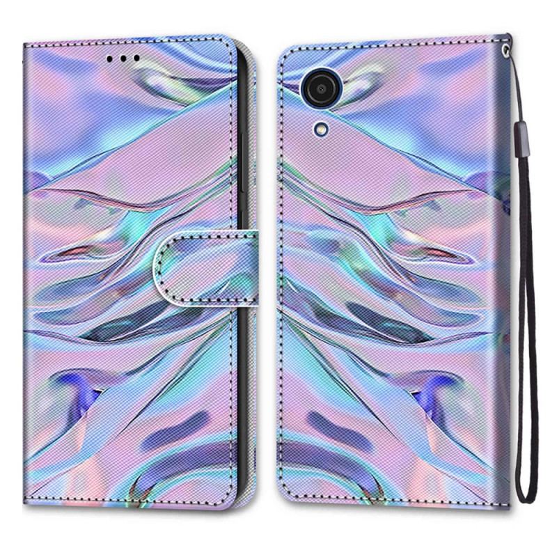 Flip Cover Samsung Galaxy A03 Core Som Maling