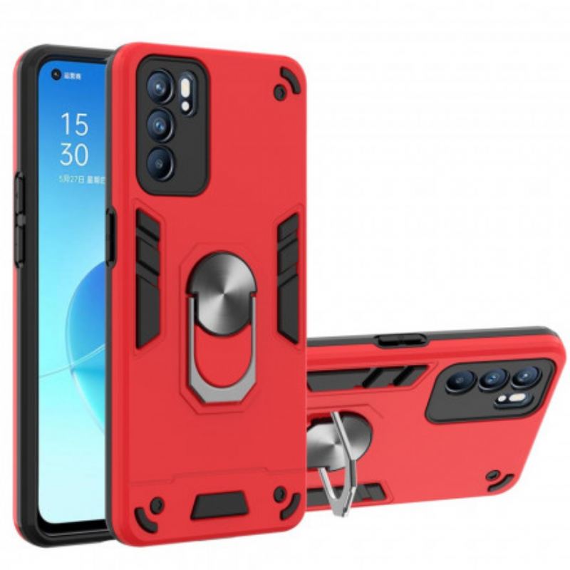 Cover Oppo Reno 6 5G Aftagelig Ringholder