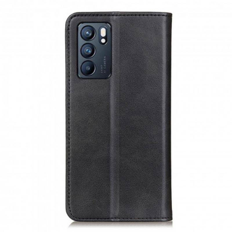 Cover Oppo Reno 6 5G Flip Cover Elegance Split Læder