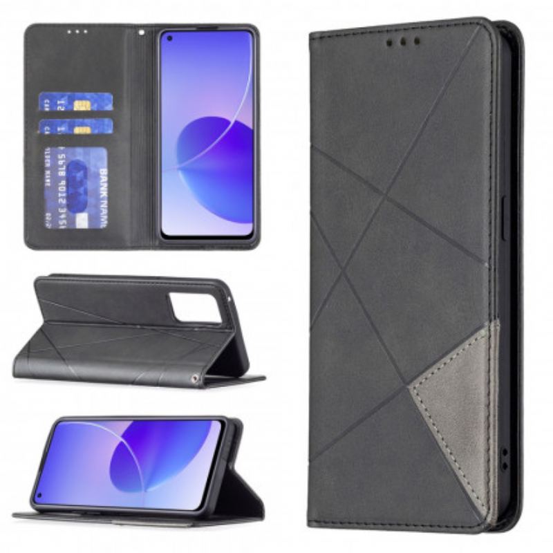 Cover Oppo Reno 6 5G Flip Cover Kunstner Stil