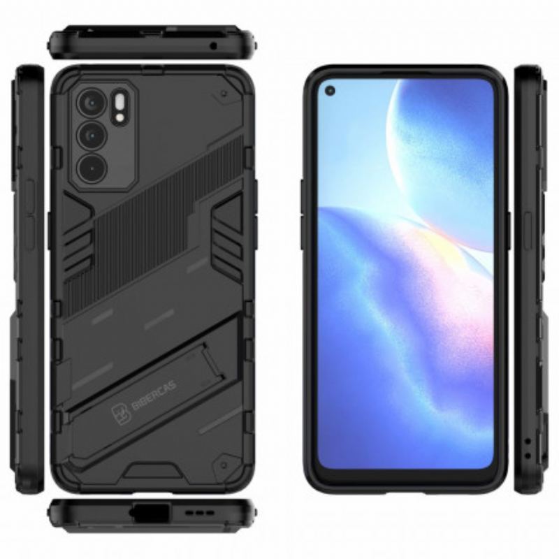 Cover Oppo Reno 6 5G Håndfri To-positions Aftagelig Stander