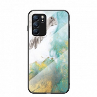 Cover Oppo Reno 6 5G Premium Farver Hærdet Glas