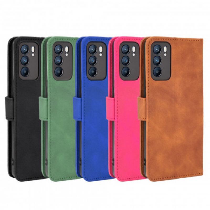 Flip Cover Oppo Reno 6 5G Hudberøring