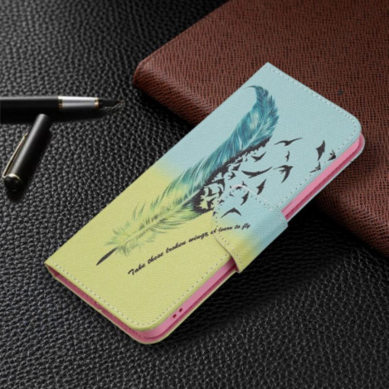 Flip Cover Oppo Reno 6 5G Lære At Flyve