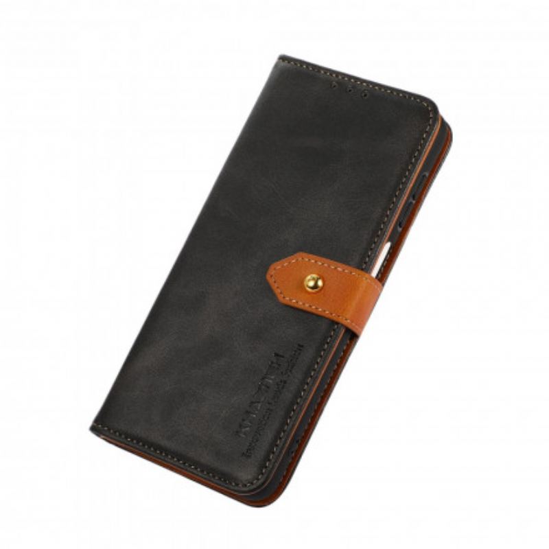 Flip Cover Oppo Reno 6 5G Med Khazneh-strop