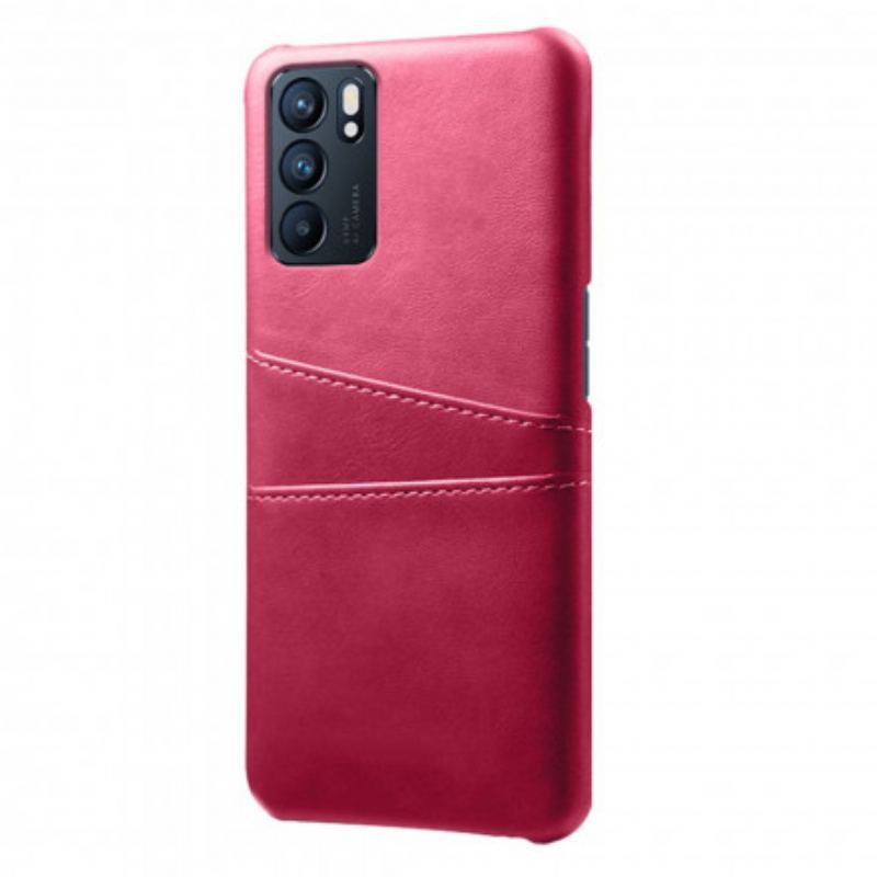 Mobilcover Oppo Reno 6 5G Ksq Kortholder