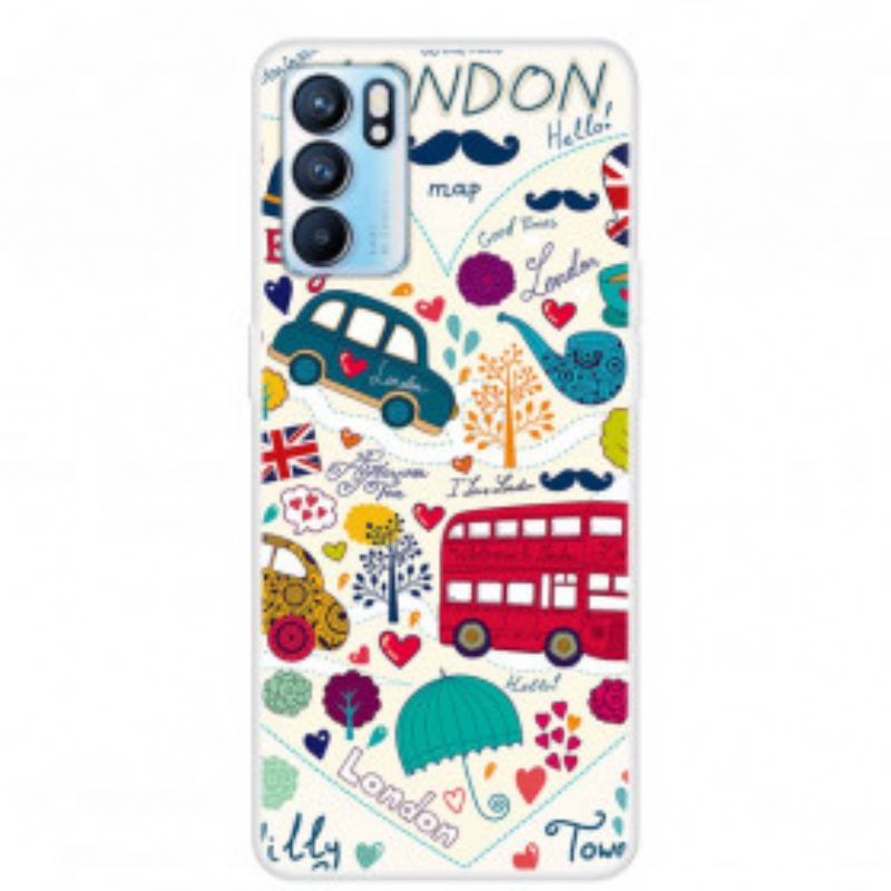 Mobilcover Oppo Reno 6 5G London Liv