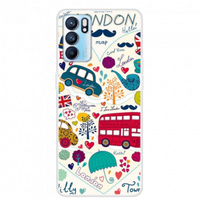 Mobilcover Oppo Reno 6 5G London Liv