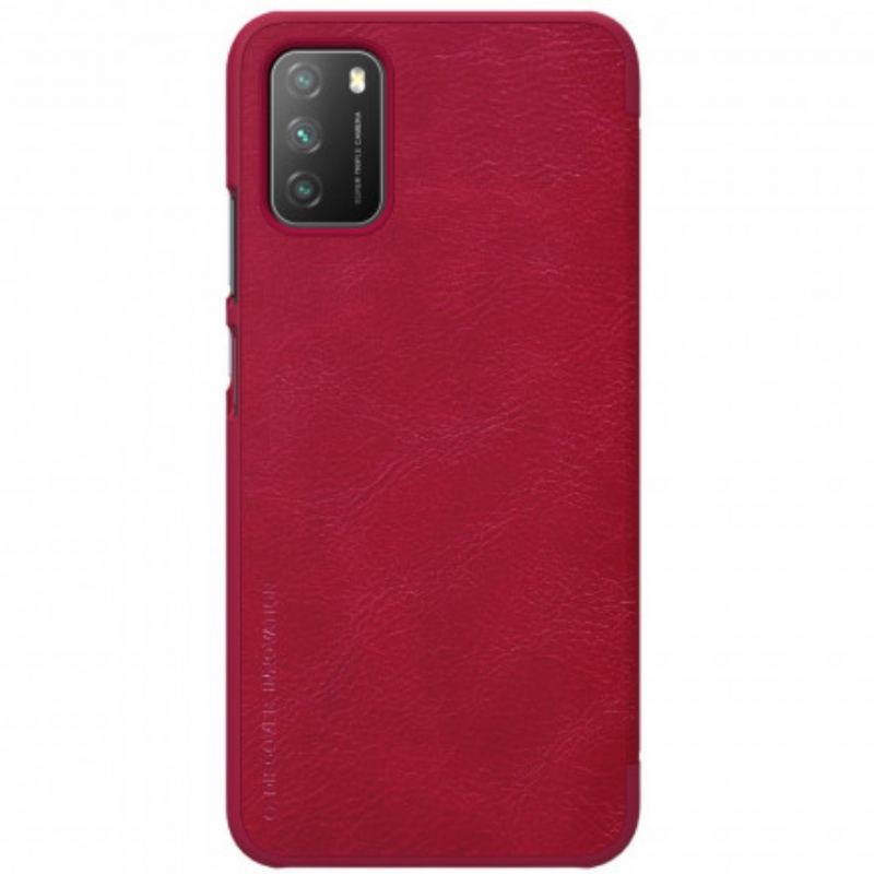 Cover Poco M3 Flip Cover Nillkin Qin-serien