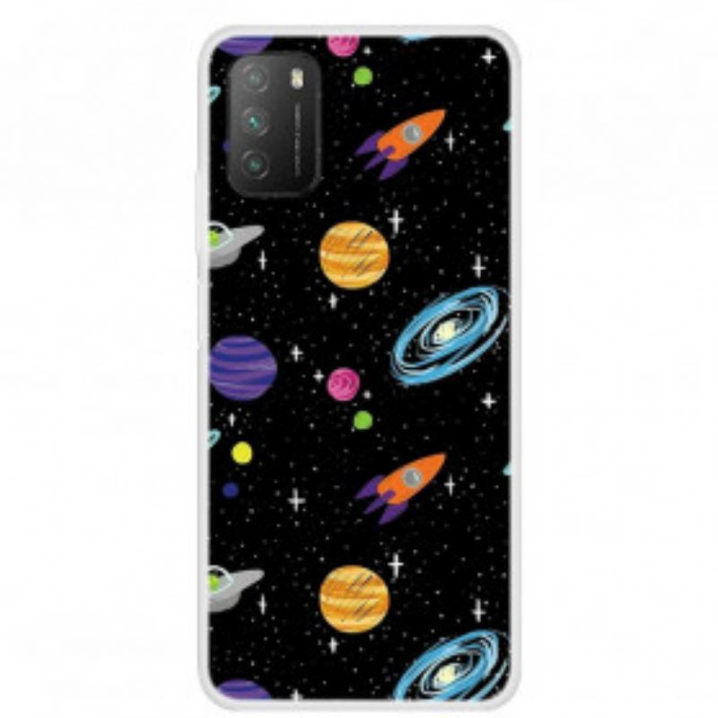 Cover Poco M3 Planet Galaxy