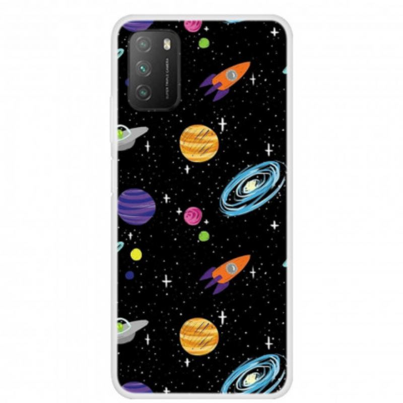 Cover Poco M3 Planet Galaxy