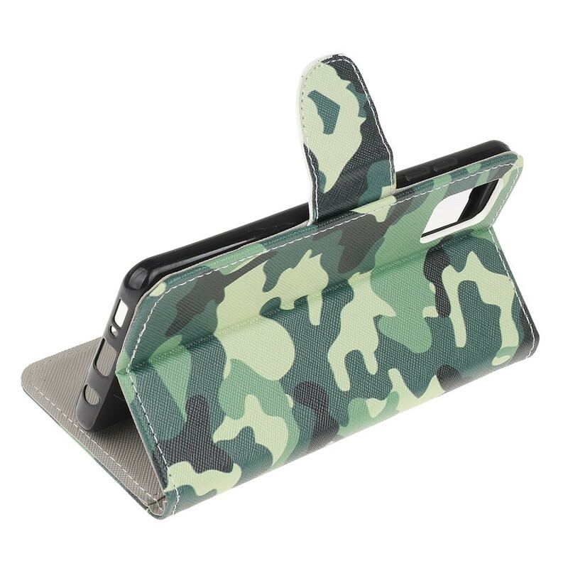 Flip Cover Poco M3 Militær Camouflage