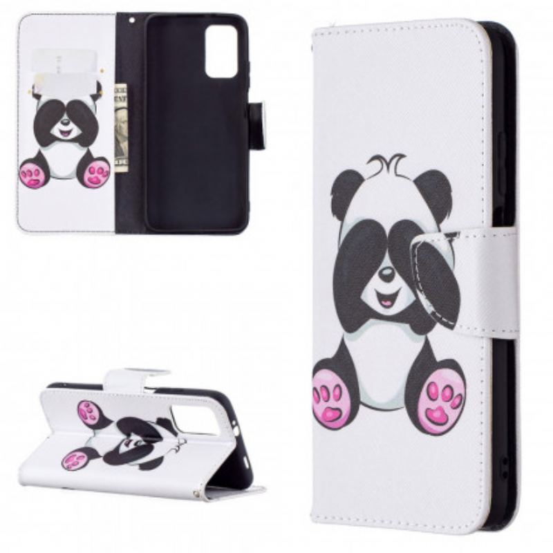 Flip Cover Poco M3 Panda Sjov