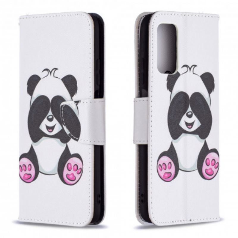 Flip Cover Poco M3 Panda Sjov