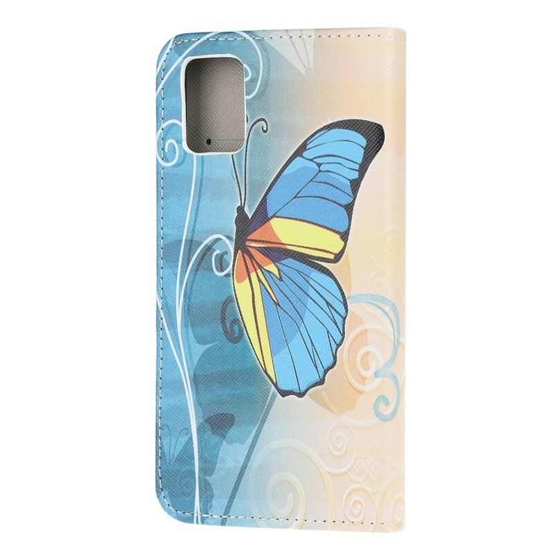 Flip Cover Poco M3 Sommerfugle