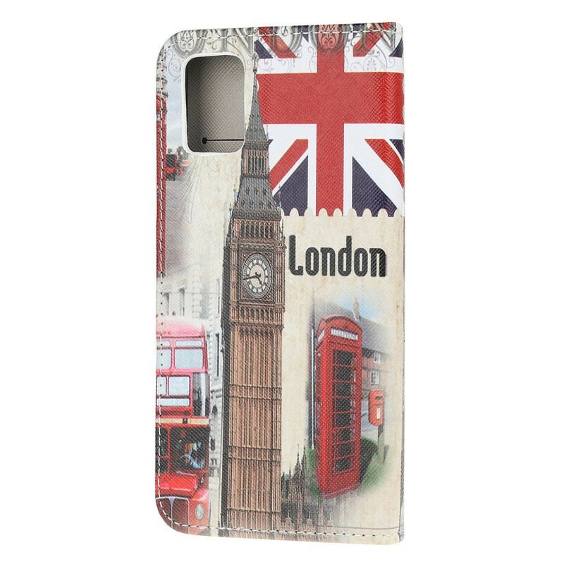 Læder Cover Poco M3 London Liv