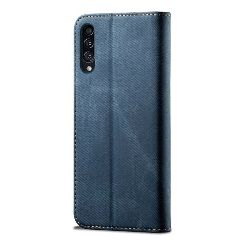 Cover Samsung Galaxy A50 Flip Cover Denim Stof