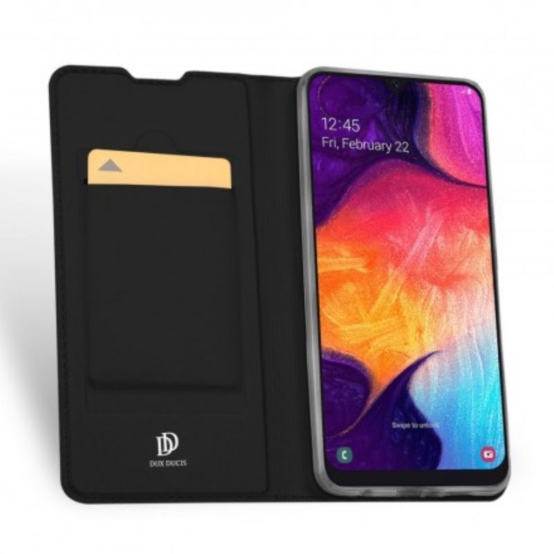 Cover Samsung Galaxy A50 Flip Cover Første Klasses Serie