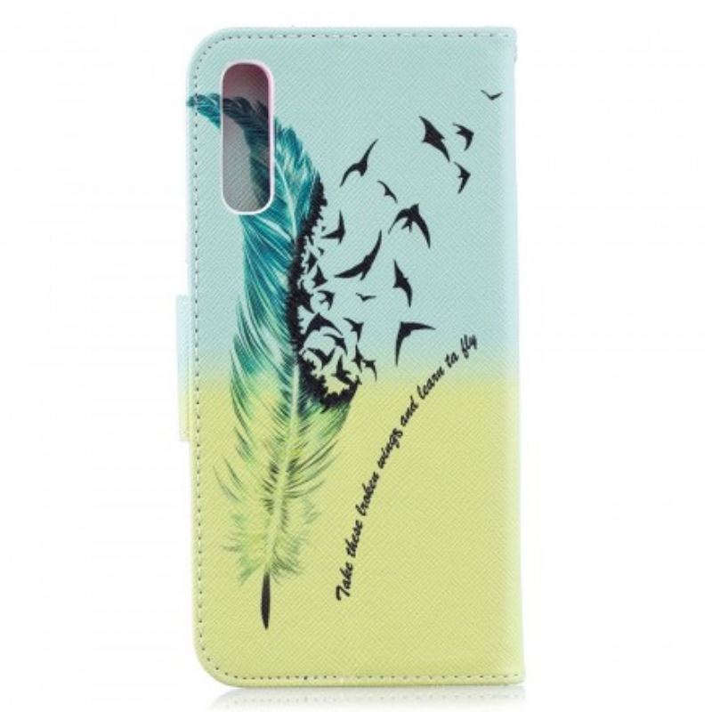 Flip Cover Samsung Galaxy A50 Lære At Flyve