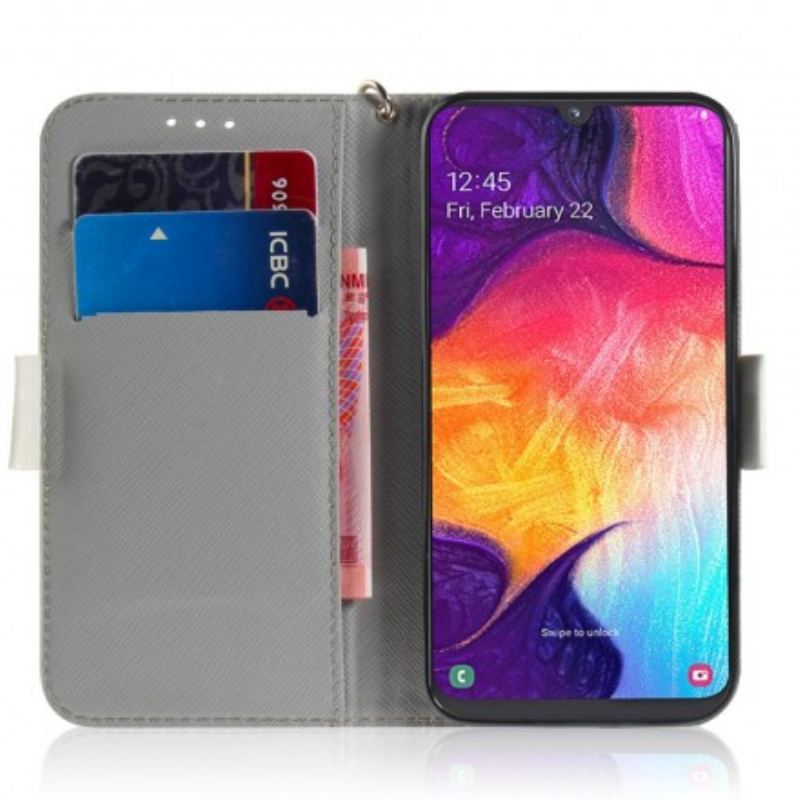 Flip Cover Samsung Galaxy A50 Med Snor Elsker My Dog Thong