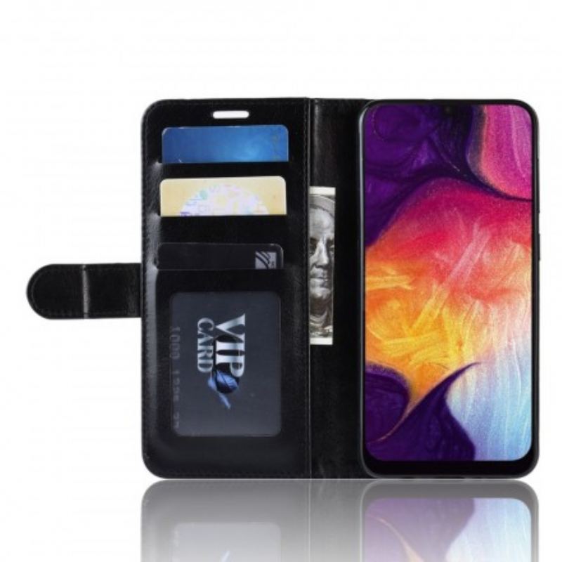 Flip Cover Samsung Galaxy A50 Ultra Imiteret Læder