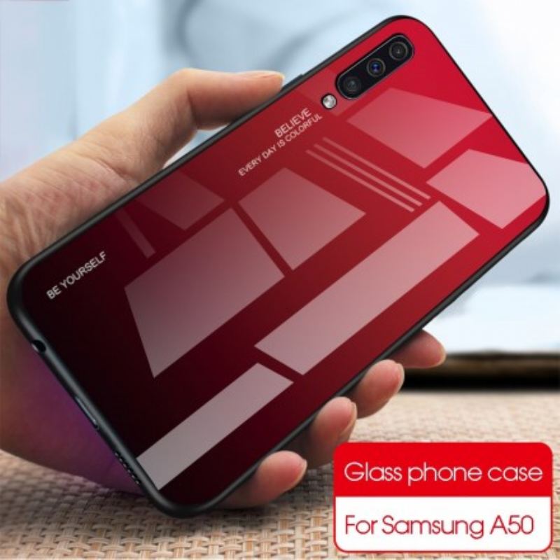 Mobilcover Samsung Galaxy A50 Galvaniseret Farve