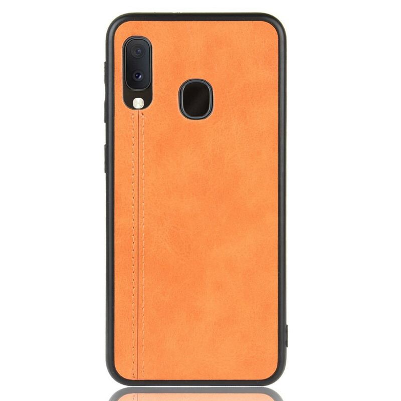 Cover Samsung Galaxy A20e Couture Lædereffekt