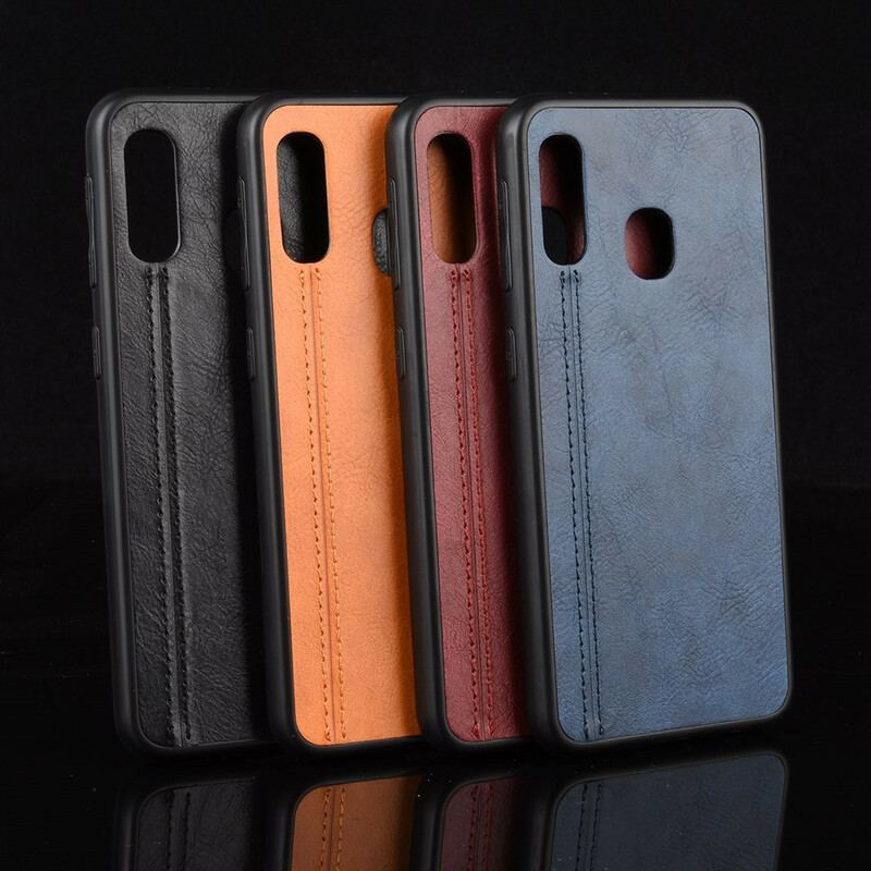 Cover Samsung Galaxy A20e Couture Lædereffekt