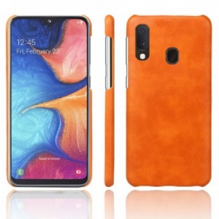 Cover Samsung Galaxy A20e Litchi Performance Lædereffekt