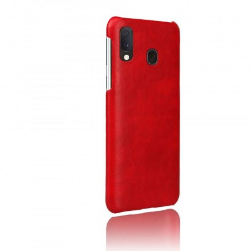 Cover Samsung Galaxy A20e Litchi Performance Lædereffekt