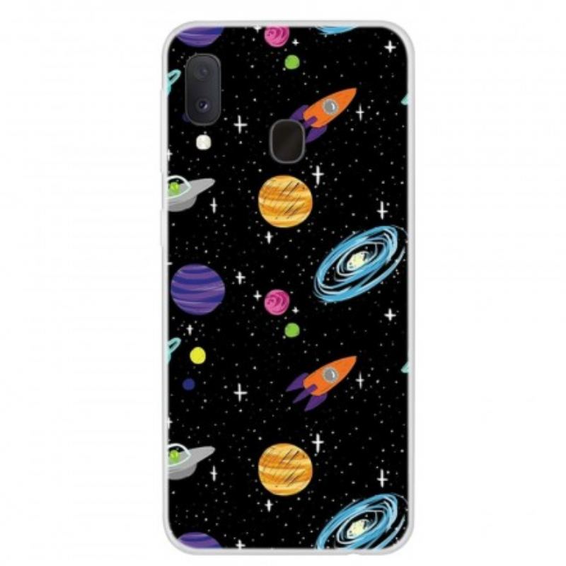 Cover Samsung Galaxy A20e Planet Galaxy