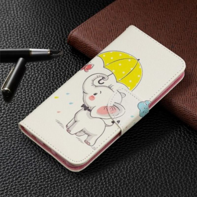 Flip Cover Samsung Galaxy A20e Baby Elefant