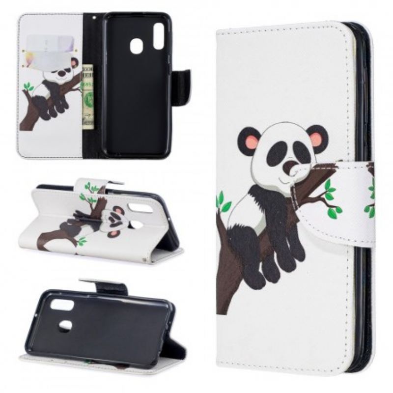 Flip Cover Samsung Galaxy A20e Dovne Panda