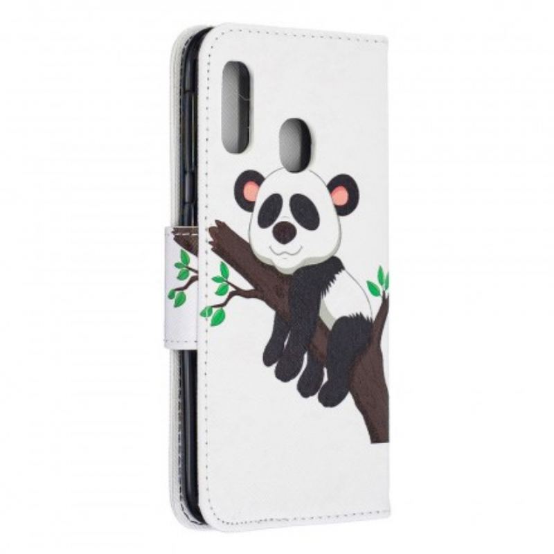 Flip Cover Samsung Galaxy A20e Dovne Panda