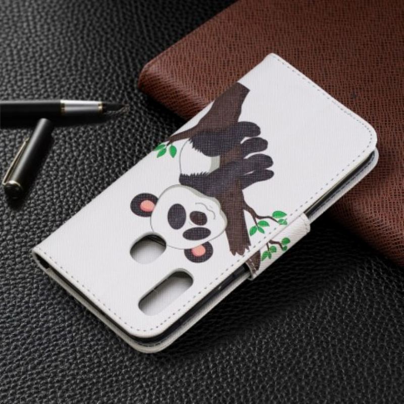 Flip Cover Samsung Galaxy A20e Dovne Panda