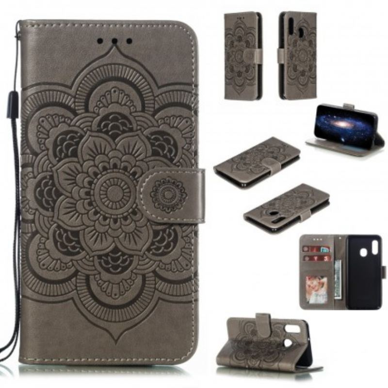 Flip Cover Samsung Galaxy A20e Fuld Mandala