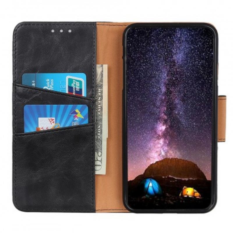 Flip Cover Samsung Galaxy A20e Læder Cover Dobbeltsidet Magnetisk Klap