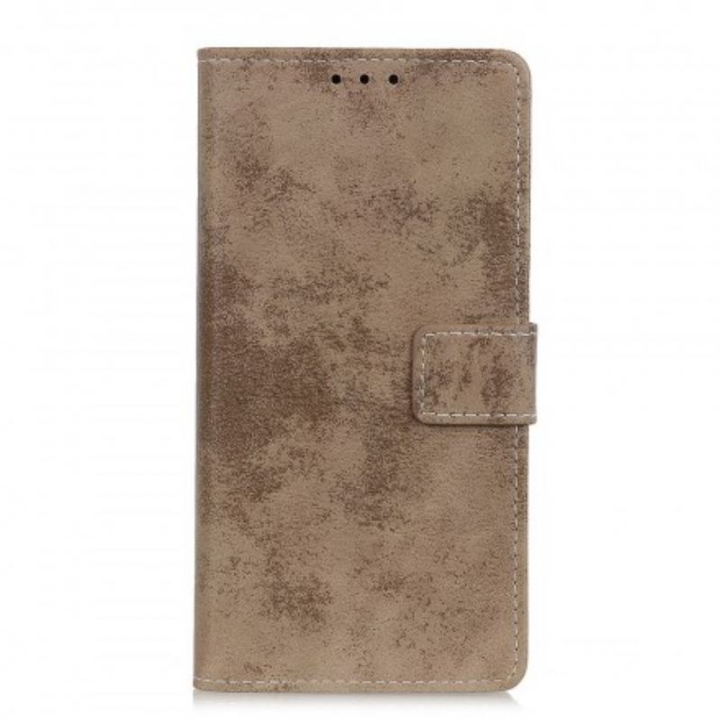 Flip Cover Samsung Galaxy A20e Vintage Lædereffekt