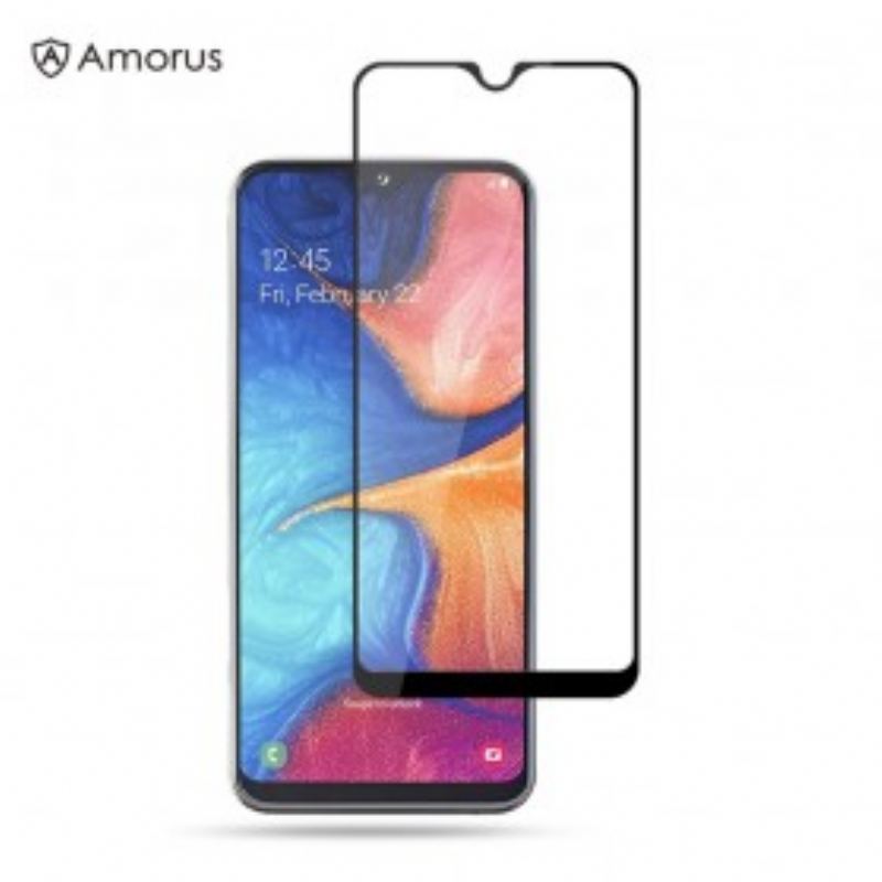 Skærmbeskytter I Hærdet Glas Til Samsung Galaxy A20E Amorus