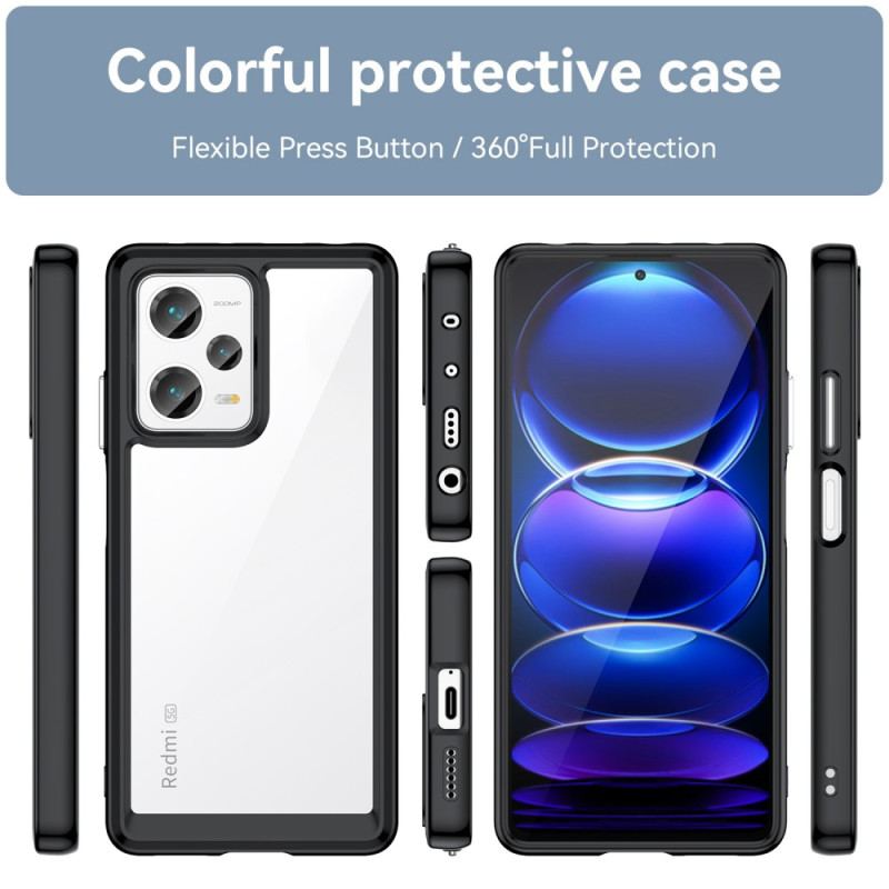 Cover Xiaomi Redmi Note 12 Pro Plus Gennemsigtig Farve