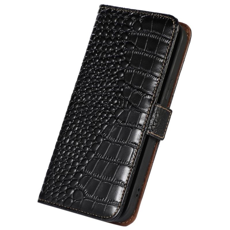 Flip Cover Xiaomi Redmi Note 12 Pro Plus Crocodile Style Rfid