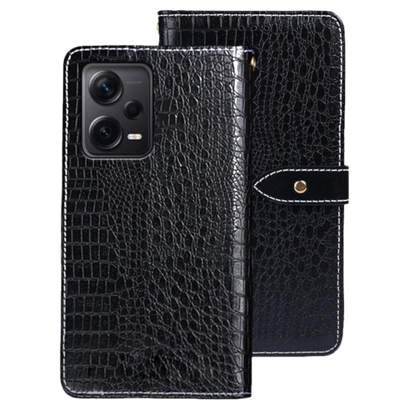 Flip Cover Xiaomi Redmi Note 12 Pro Plus Idewei Krokodille