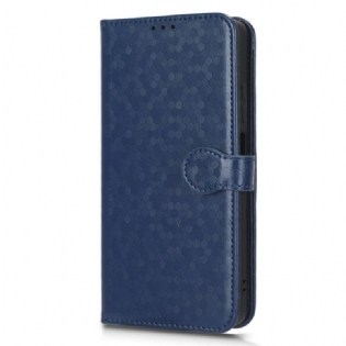 Flip Cover Xiaomi Redmi Note 12 Pro Plus Med Snor 3d Mønster Strappy